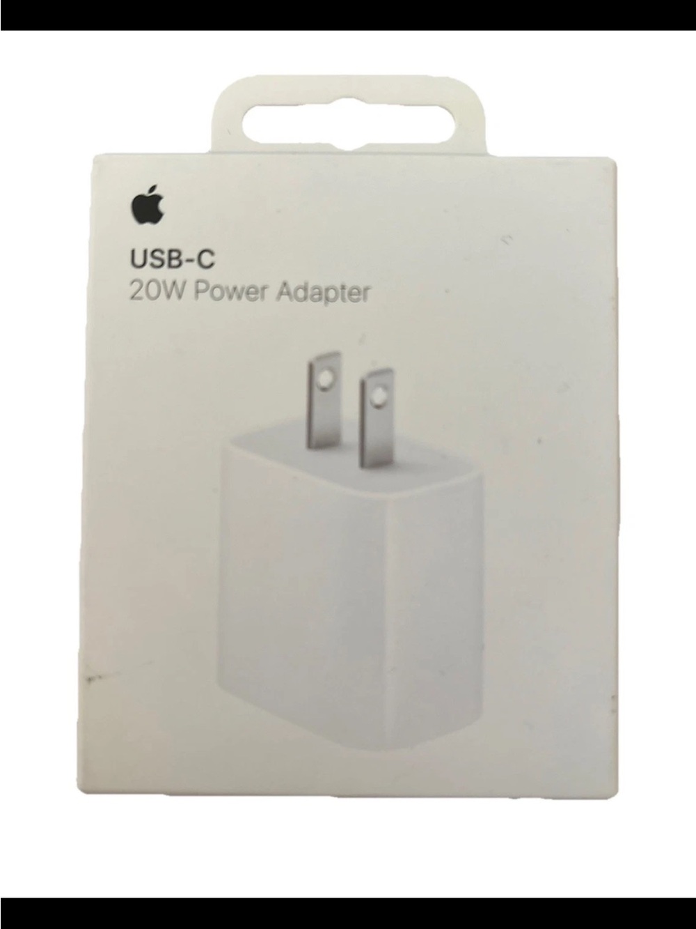 Apple 20W USB-C Power Adapter Box - White